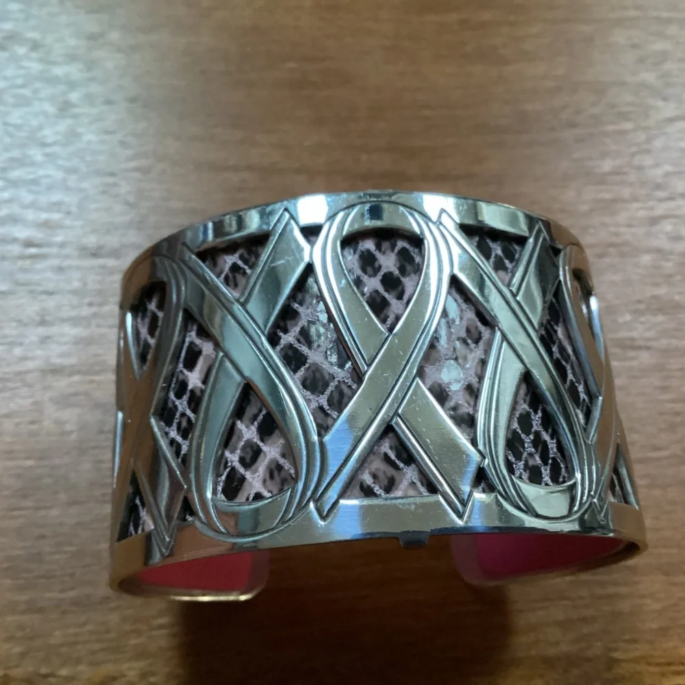 Brighton Silver-tone Bangle Bracelet Weighs 51 g